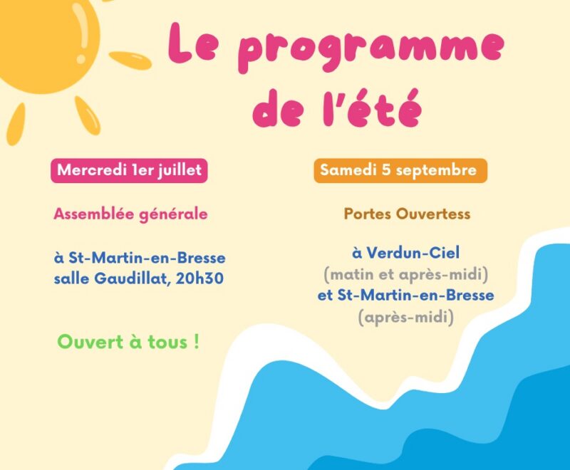 Dates AG et Portes Ouvertes 2026